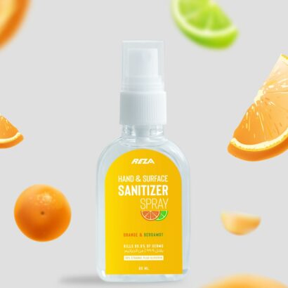 Hand Sanitizer Spray Orange and Bergamot